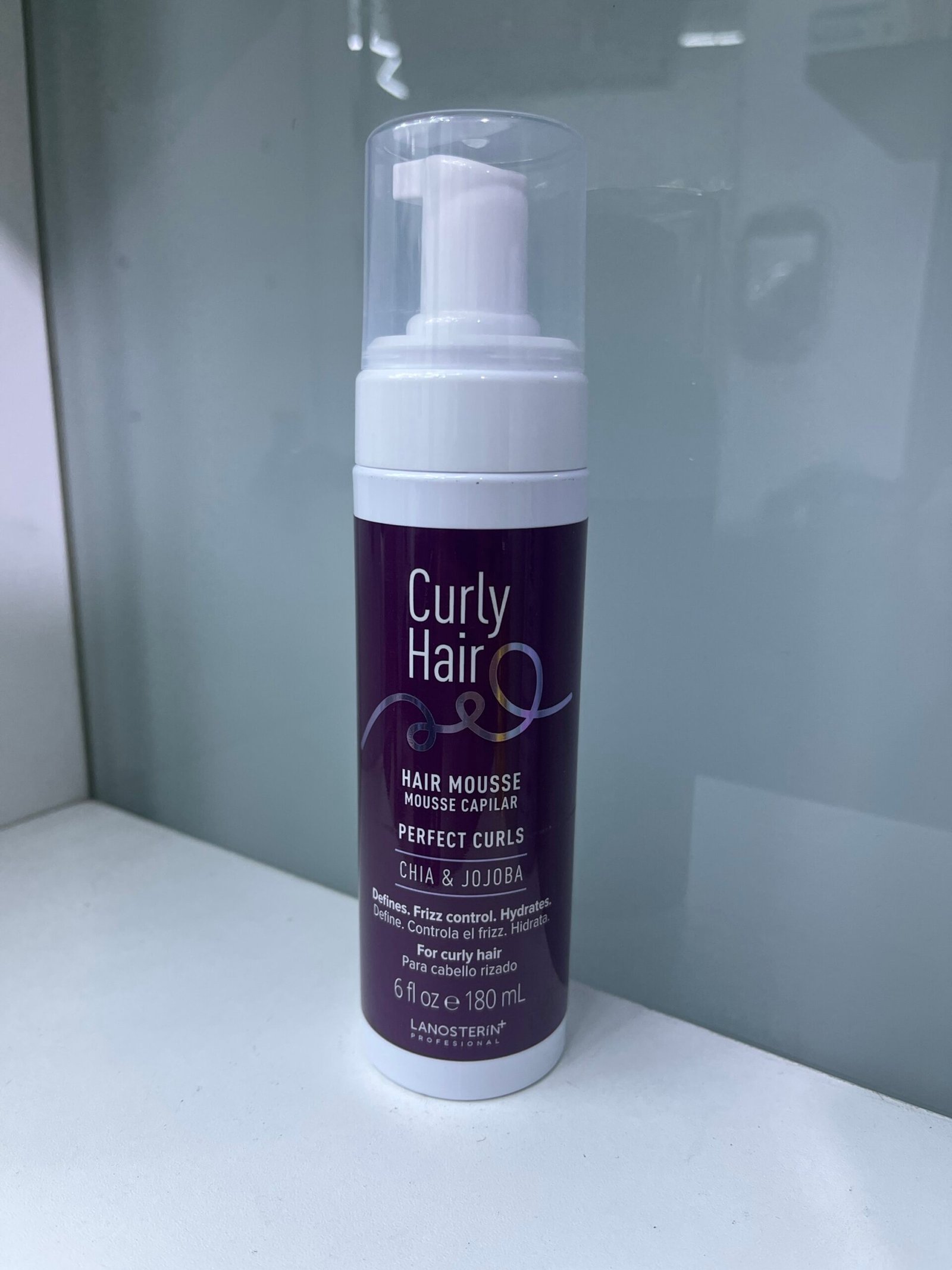 Mousse Curly Hair Lanosterin 180 ml